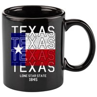 Original Texas 1845 Logo 11oz C Handle Ceramic Mug
