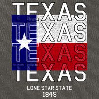 Original Texas 1845 Logo Cotton Canvas Backpack