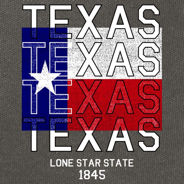 Original Texas 1845 Logo Cotton Canvas Backpack