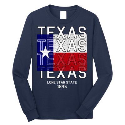 Original Texas 1845 Logo Long Sleeve Shirt