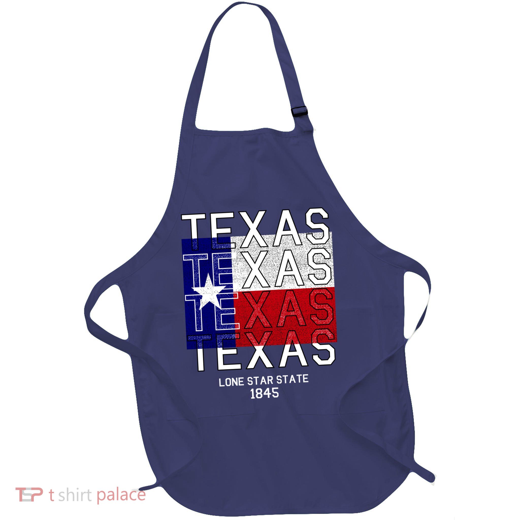 Original Texas 1845 Logo Apron