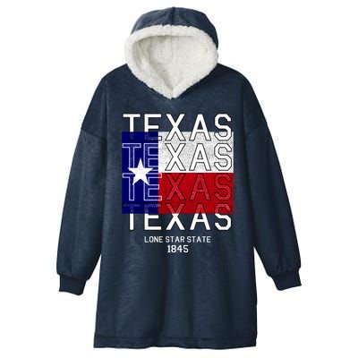 Original Texas 1845 Logo Hooded Wearable Blanket