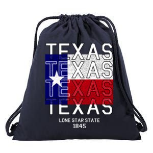 Original Texas 1845 Logo Drawstring Bag