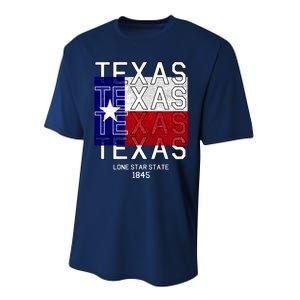 Original Texas 1845 Logo Performance Sprint T-Shirt