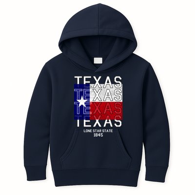 Original Texas 1845 Logo Kids Hoodie