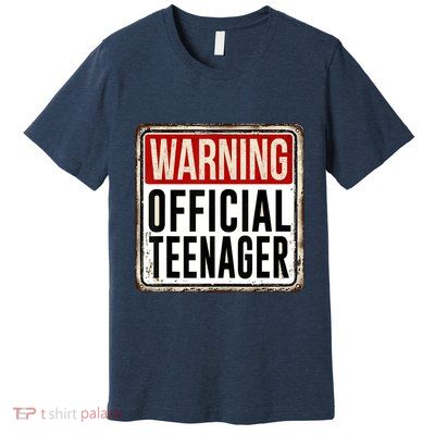 OOfficial Teenager 13th Birthday Gift 13 Year Old Premium T-Shirt