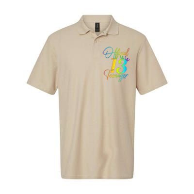 Office Teenager 13 Years Old 13th Birthday Gifts Softstyle Adult Sport Polo