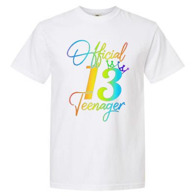 Office Teenager 13 Years Old 13th Birthday Gifts Garment-Dyed Heavyweight T-Shirt