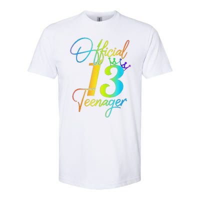 Office Teenager 13 Years Old 13th Birthday Gifts Softstyle® CVC T-Shirt