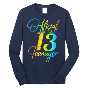 Office Teenager 13 Years Old 13th Birthday Gifts Long Sleeve Shirt