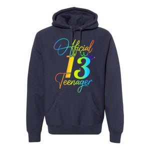 Office Teenager 13 Years Old 13th Birthday Gifts Premium Hoodie