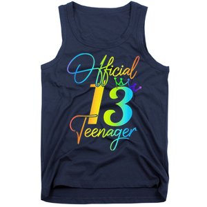 Office Teenager 13 Years Old 13th Birthday Gifts Tank Top