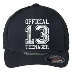 O.fficial Teenager 13th Birthday Gift Flexfit Unipanel Trucker Cap