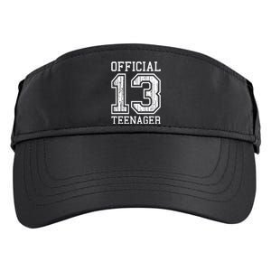 O.fficial Teenager 13th Birthday Gift Adult Drive Performance Visor