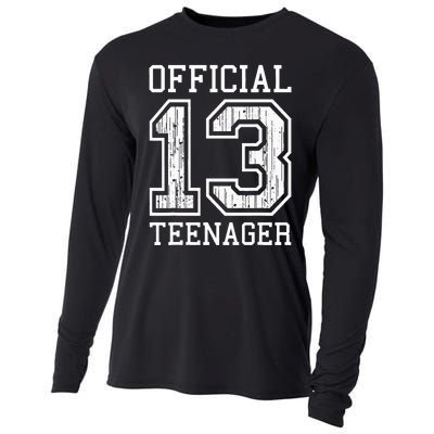 O.fficial Teenager 13th Birthday Gift Cooling Performance Long Sleeve Crew