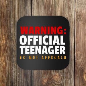 O.fficial Teenager 13th Birthday Celebration Coaster