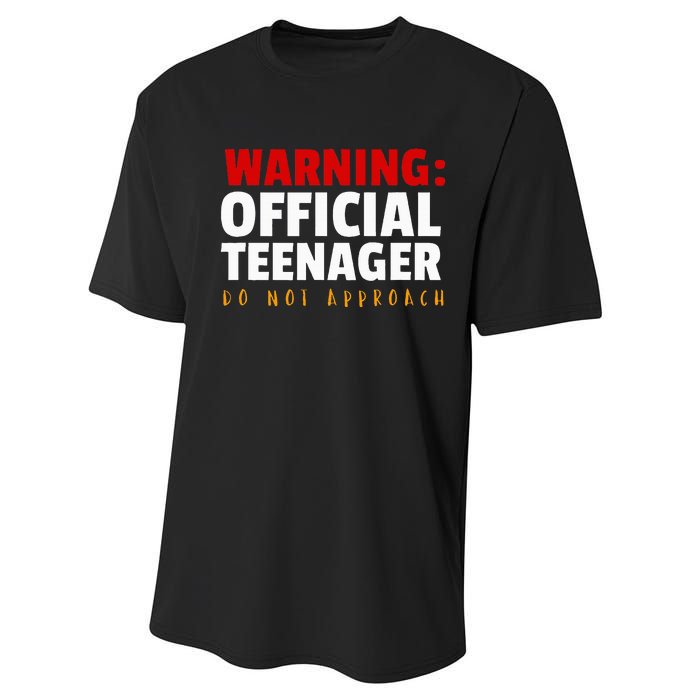 O.fficial Teenager 13th Birthday Celebration Performance Sprint T-Shirt