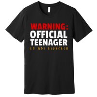 O.fficial Teenager 13th Birthday Celebration Premium T-Shirt