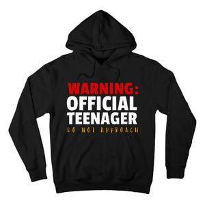 O.fficial Teenager 13th Birthday Celebration Tall Hoodie