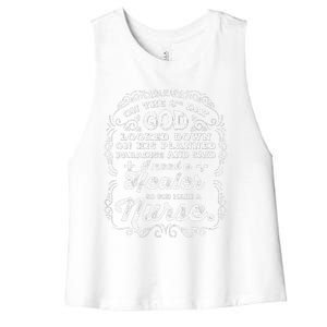 On The 8th Day God Made A Nurse, Nurses Week Cute Women's Racerback Cropped Tank