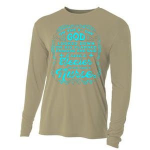 On The 8th Day God Made A Nurse, Nurses Week Gift Cooling Performance Long Sleeve Crew