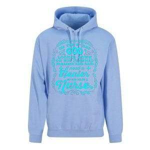 On The 8th Day God Made A Nurse, Nurses Week Gift Unisex Surf Hoodie