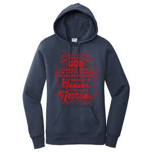 On The 8th Day God Made A Nurse, Nurses Week Women's Pullover Hoodie