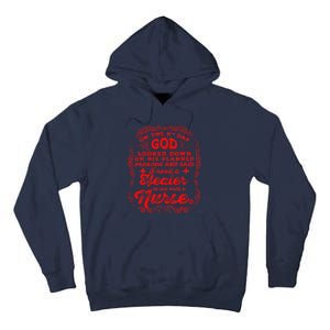 On The 8th Day God Made A Nurse, Nurses Week Tall Hoodie