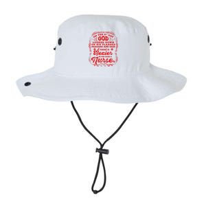 On The 8th Day God Made A Nurse, Nurses Week Legacy Cool Fit Booney Bucket Hat