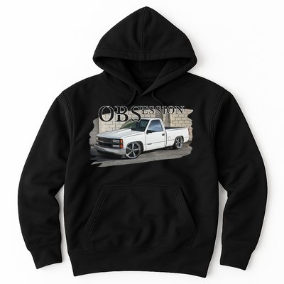 Obs Truck 90s Single Cab Lowered 1500 Truck Car Enthusiast Hoodie