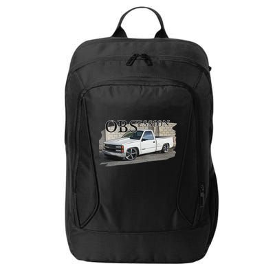 Obs Truck 90s Single Cab Lowered 1500 Truck Car Enthusiast City Backpack