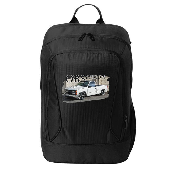 Obs Truck 90s Single Cab Lowered 1500 Truck Car Enthusiast City Backpack