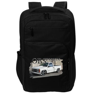 Obs Truck 90s Single Cab Lowered 1500 Truck Car Enthusiast Impact Tech Backpack