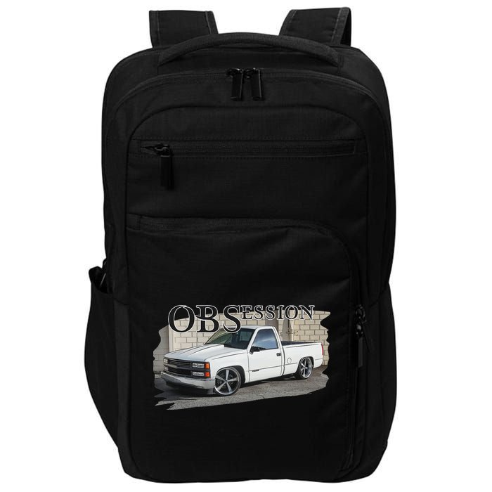 Obs Truck 90s Single Cab Lowered 1500 Truck Car Enthusiast Impact Tech Backpack