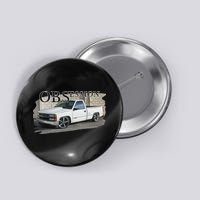 Obs Truck 90s Single Cab Lowered 1500 Truck Car Enthusiast Button