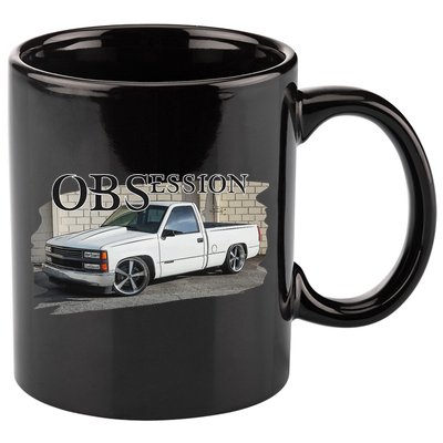 Obs Truck 90s Single Cab Lowered 1500 Truck Car Enthusiast 11oz C Handle Ceramic Mug