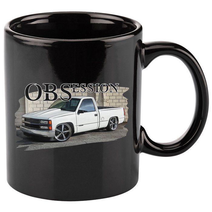 Obs Truck 90s Single Cab Lowered 1500 Truck Car Enthusiast 11oz C Handle Ceramic Mug