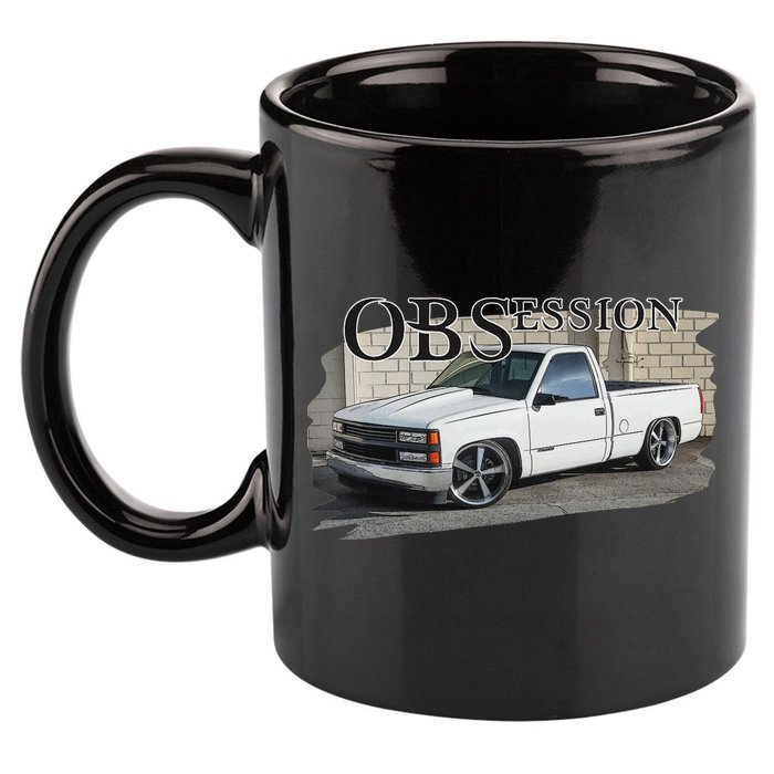 Obs Truck 90s Single Cab Lowered 1500 Truck Car Enthusiast 11oz C Handle Ceramic Mug