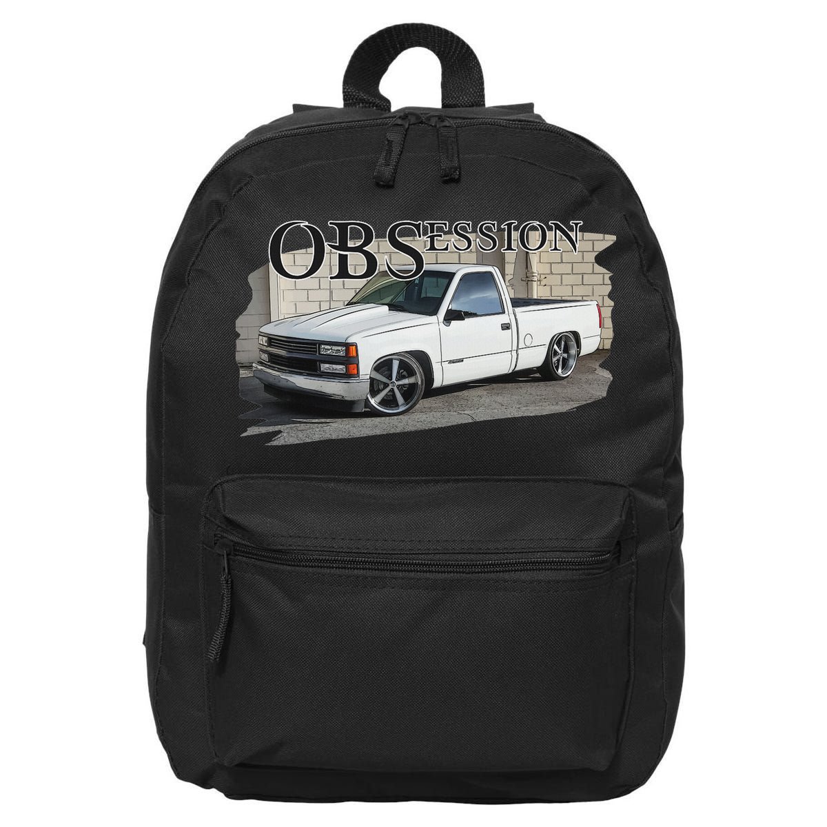 Obs Truck 90s Single Cab Lowered 1500 Truck Car Enthusiast 16 in Basic Backpack