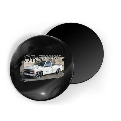 Obs Truck 90s Single Cab Lowered 1500 Truck Car Enthusiast Magnet