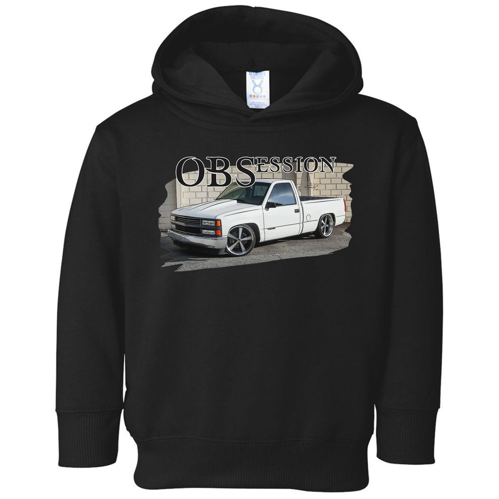 Obs Truck 90s Single Cab Lowered 1500 Truck Car Enthusiast Toddler Hoodie