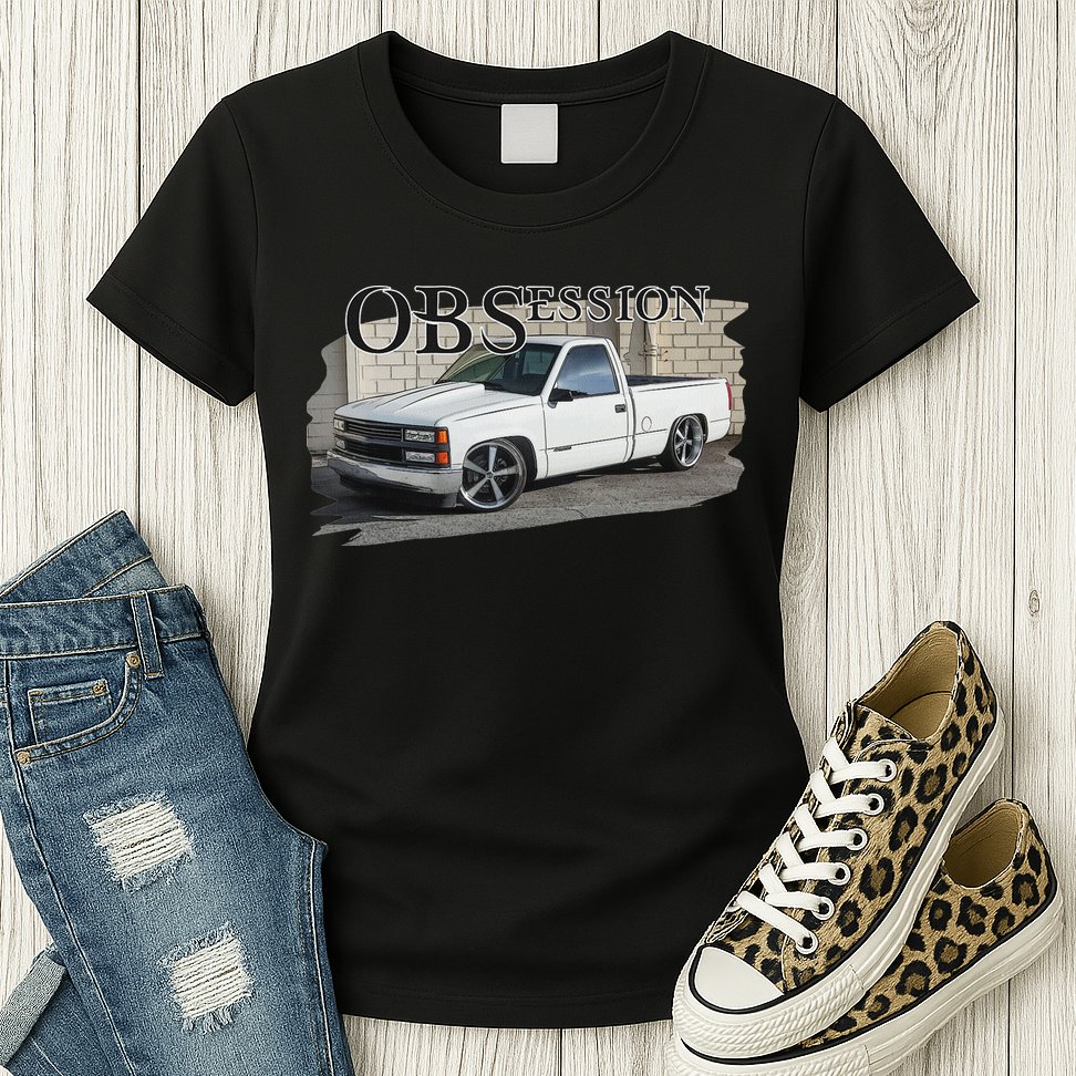 Obs Truck 90s Single Cab Lowered 1500 Truck Car Enthusiast Womens T-Shirt