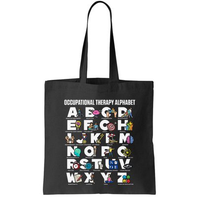 Occupational Therapy Alphabet Educational Ot Therapist Abcs Bag