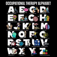 Occupational Therapy Alphabet Educational Ot Therapist Abcs Bag