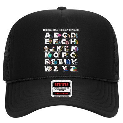 Occupational Therapy Alphabet Educational Ot Therapist Abcs Trucker Hat