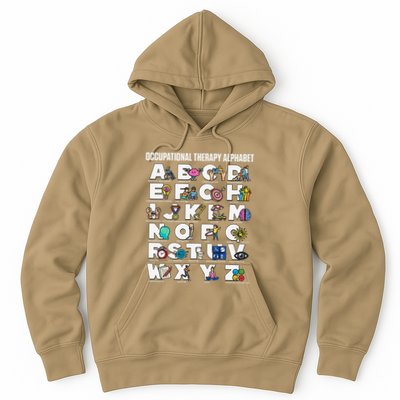 Occupational Therapy Alphabet Educational Ot Therapist Abcs Hoodie