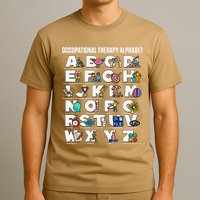 Occupational Therapy Alphabet Educational Ot Therapist Abcs T-Shirt