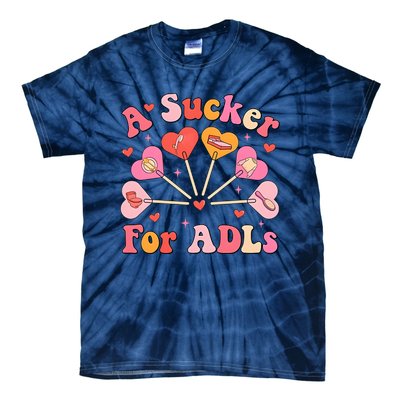 Occupational Therapy A Sucker For Adls Tie-Dye T-Shirt