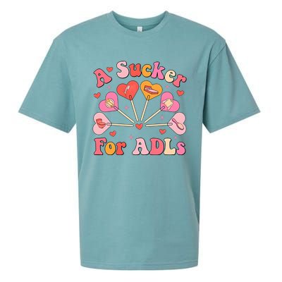 Occupational Therapy A Sucker For Adls Sueded Cloud Jersey T-Shirt