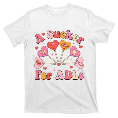 Occupational Therapy A Sucker For Adls T-Shirt